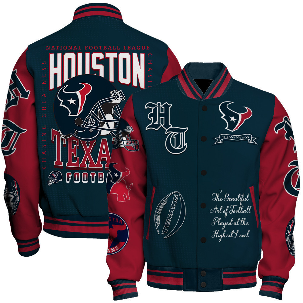 houston texans nfl 2024 american football conference unisex baseball varsity jacket baseball jacket all over print v3 jdsnh