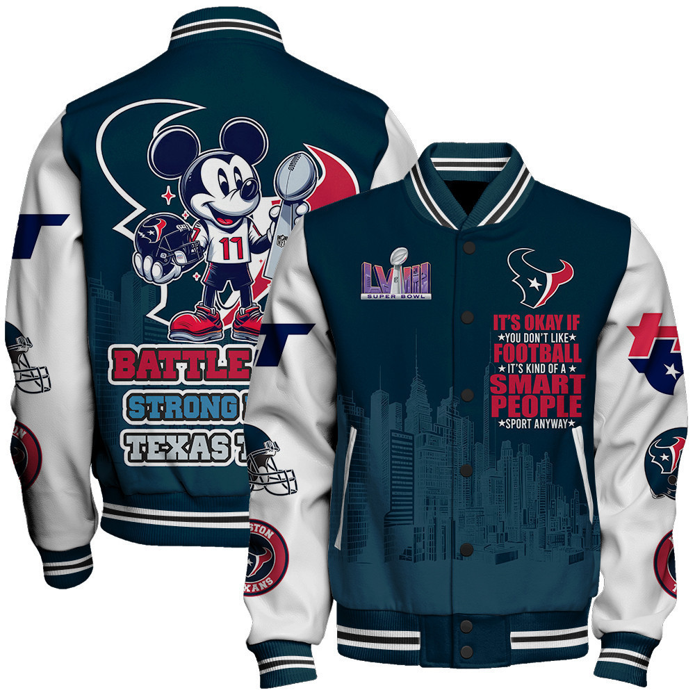 houston texans nfl baseball varsity jacket baseball jacket all over print stm v5 lsm6b