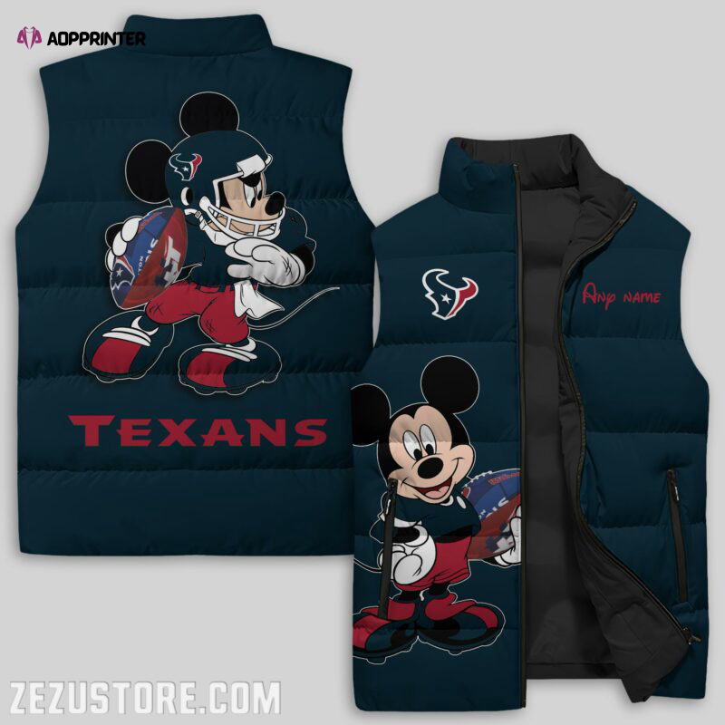 houston texans nfl sleeveless puffer jacket custom for fans gifts 21