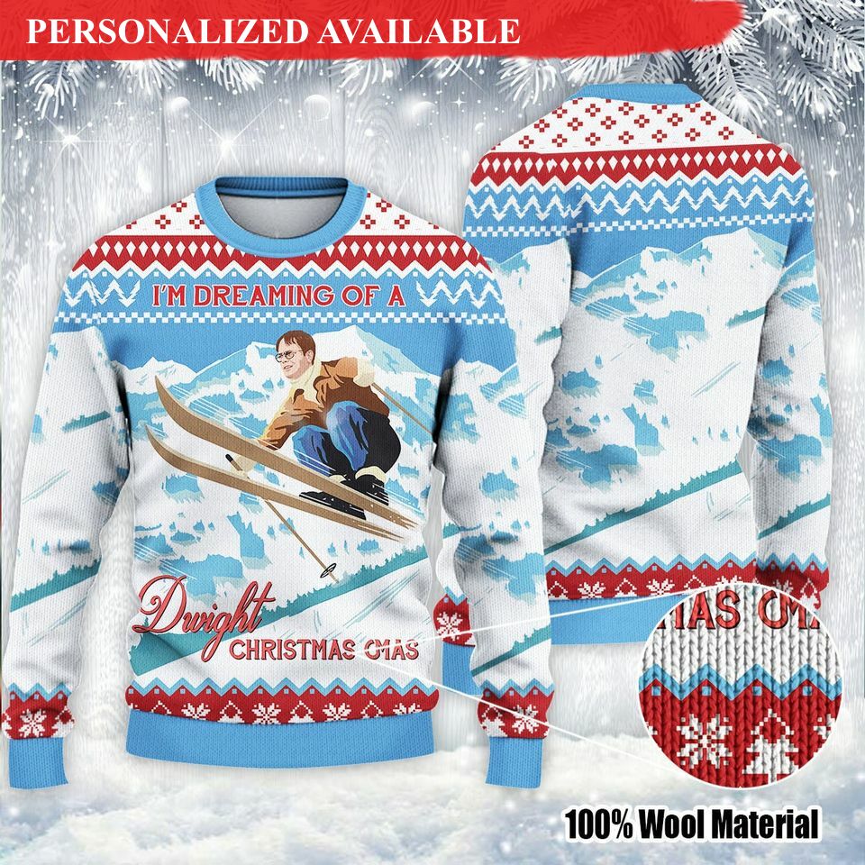 i 039m dreaming of a dwight christmas christmas ugly sweater 2253 1