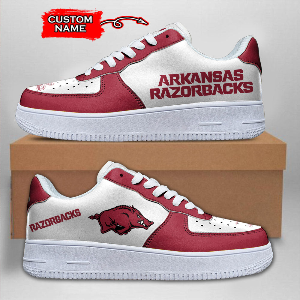 ideafootwear arkansas razorbacks ncaa air low top sneakers shoes for men and women 4736 8apbj