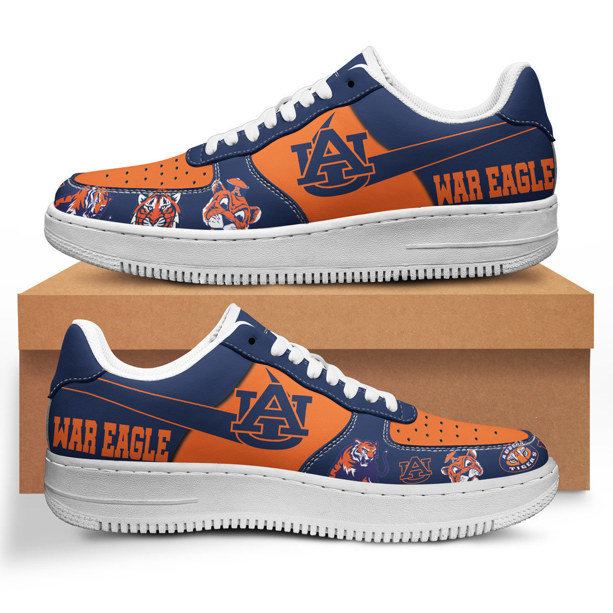 ideafootwear auburn tigers air low top sneakers shoes for men and women 8428 fuhau