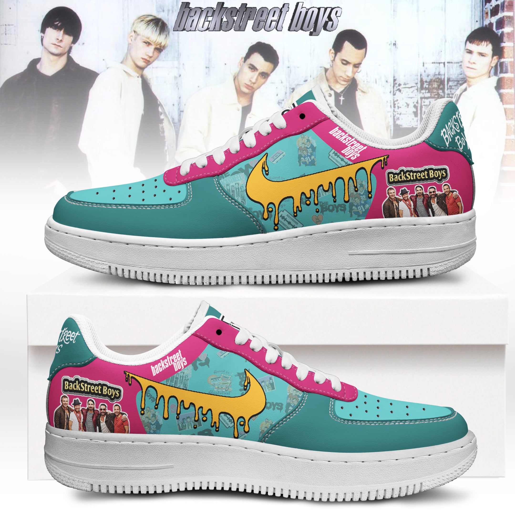 ideafootwear backstreet boys air low top sneakers shoes for men and women 7707 hwx0a