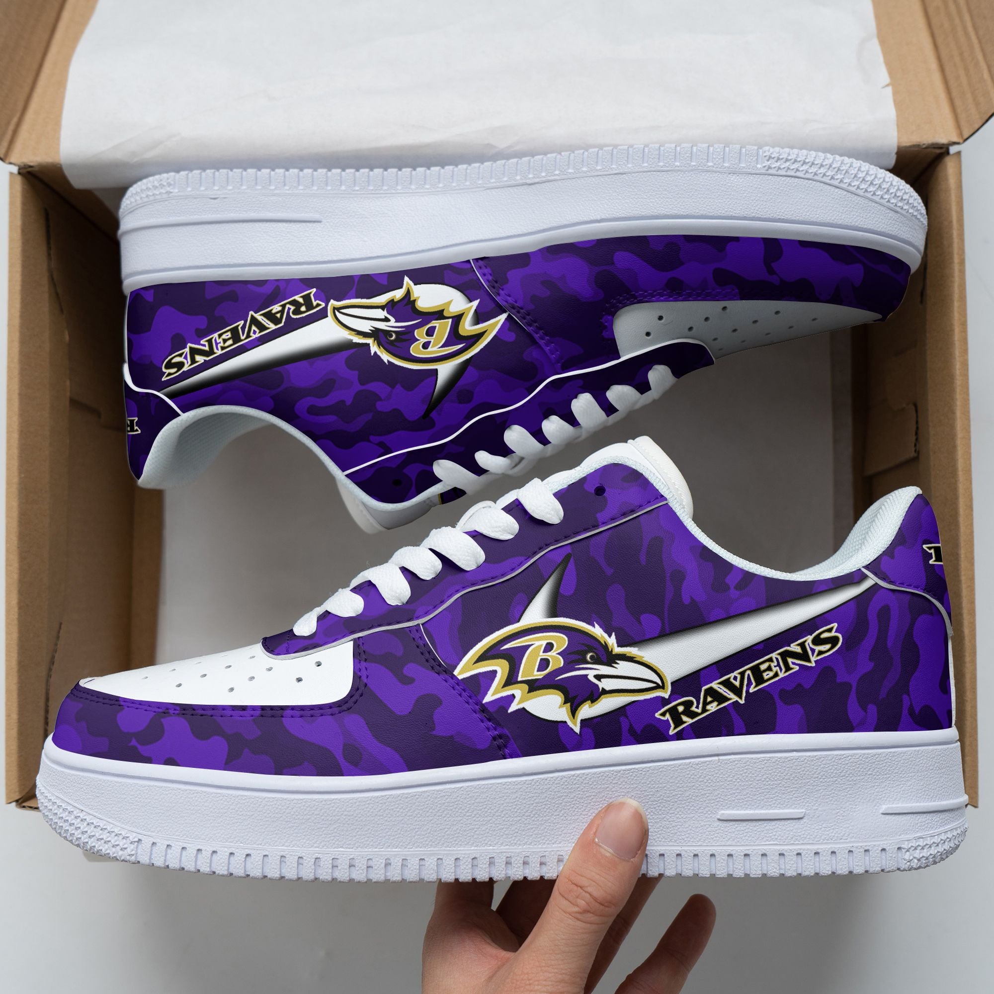 ideafootwear baltimore ravens nfl air low top sneakers shoes for men and women 2109 rekll