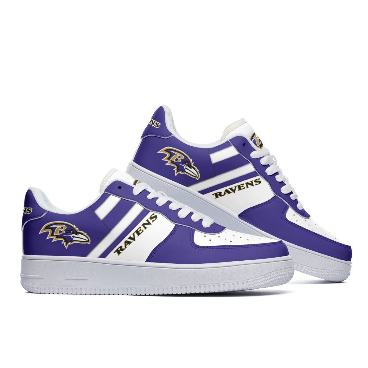 ideafootwear baltimore ravens nfl air low top sneakers shoes for men and women 6629 ahkca