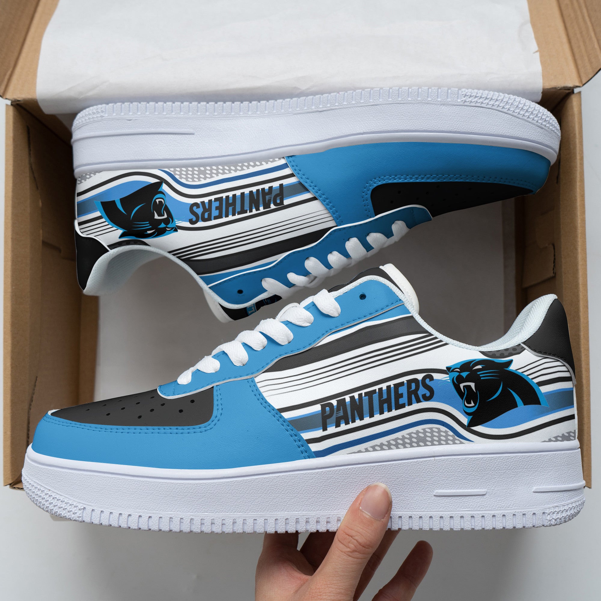 ideafootwear carolina panthers nfl air low top sneakers shoes for men and women 1660 nstbv