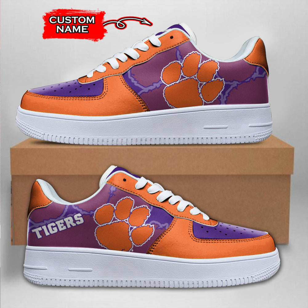 ideafootwear clemson tigers ncaa air low top sneakers shoes for men and women 3573 dzaqy