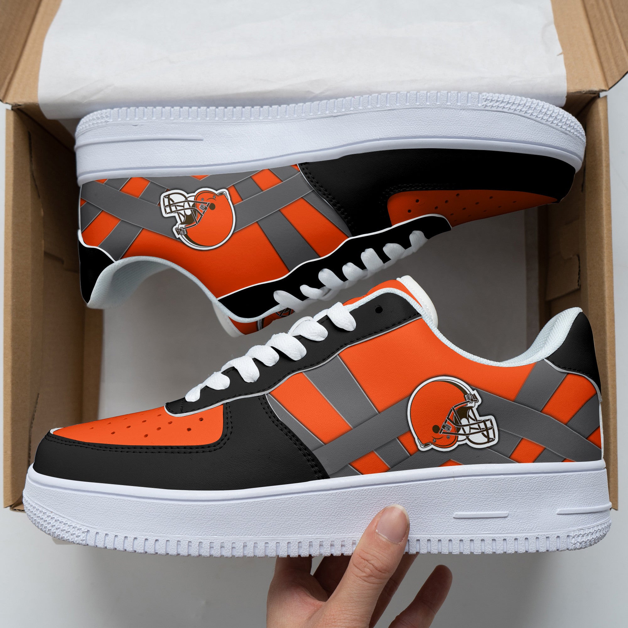 ideafootwear cleveland browns nfl air low top sneakers shoes for men and women 2165 fhzpo