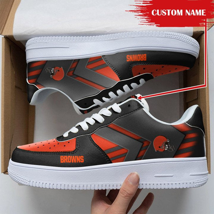 ideafootwear cleveland browns nfl air low top sneakers shoes for men and women 7372 v4lts