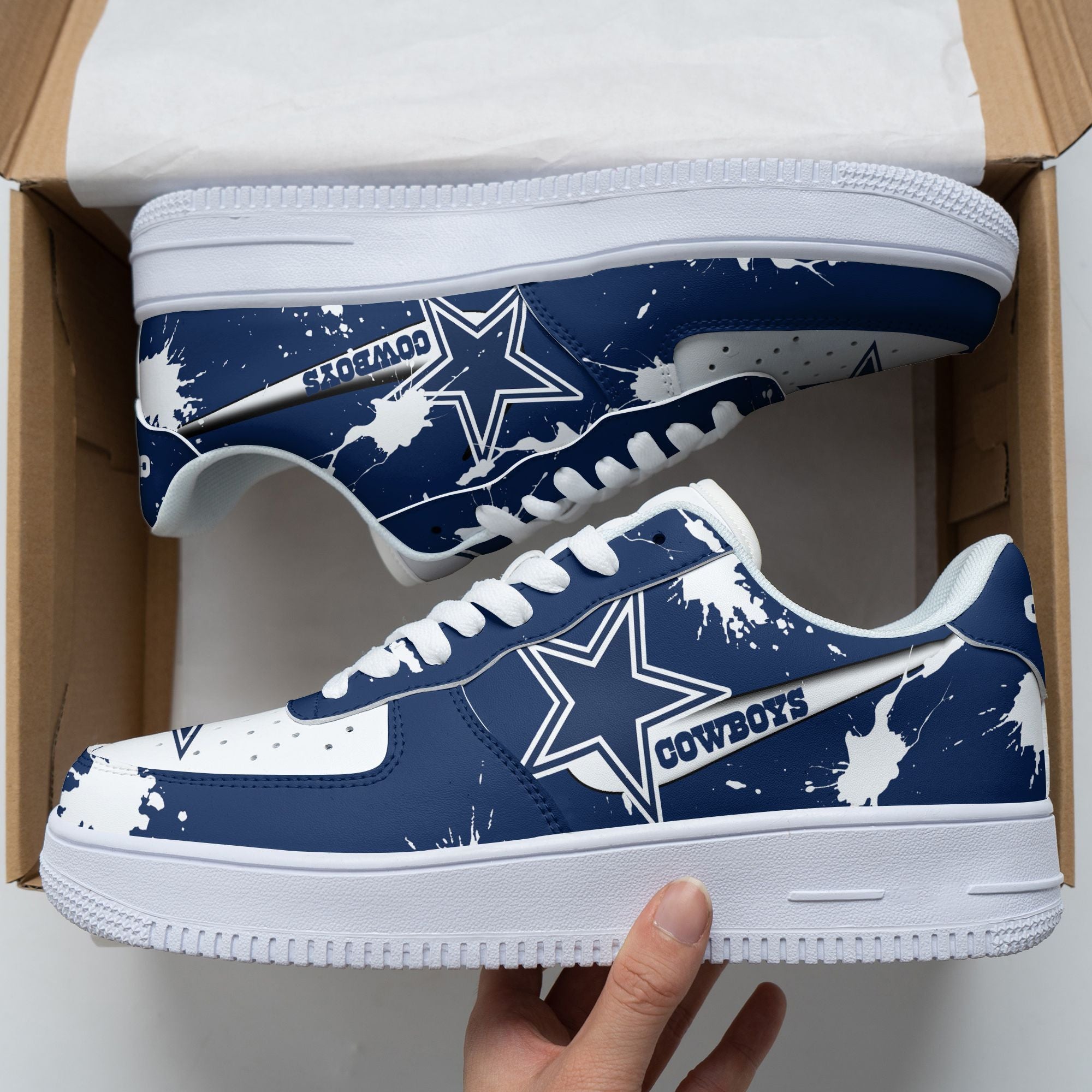 ideafootwear dallas cowboys nfl air low top sneakers shoes for men and women 1945 ynejj