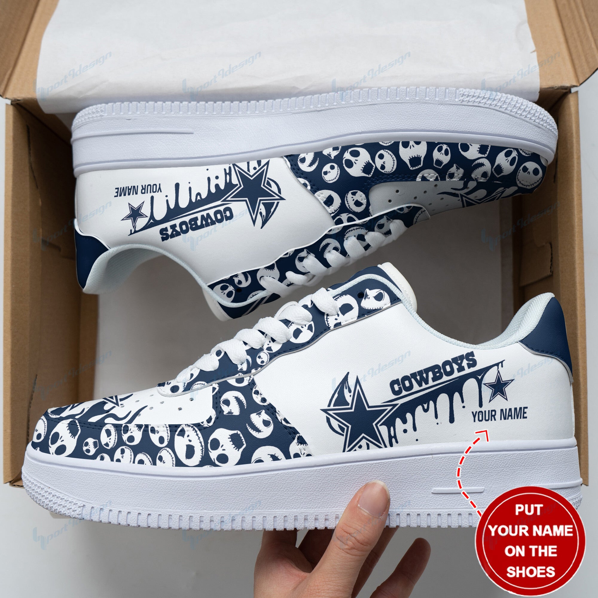 ideafootwear dallas cowboys nfl air low top sneakers shoes for men and women 3461 k6ghs