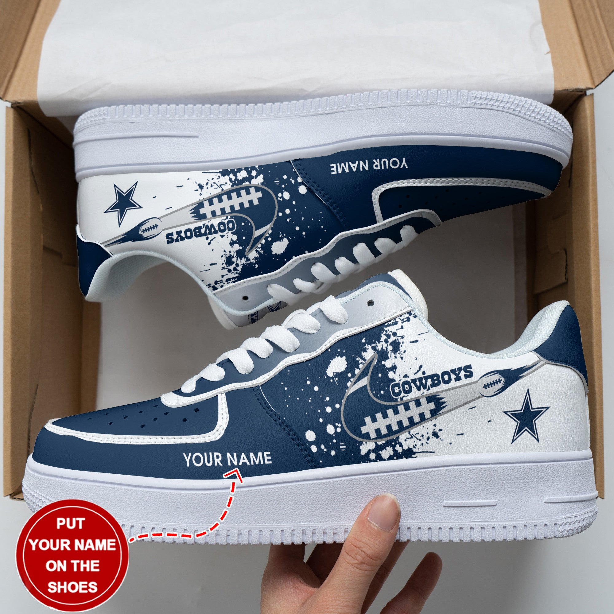 ideafootwear dallas cowboys nfl air low top sneakers shoes for men and women 6687 tejhb