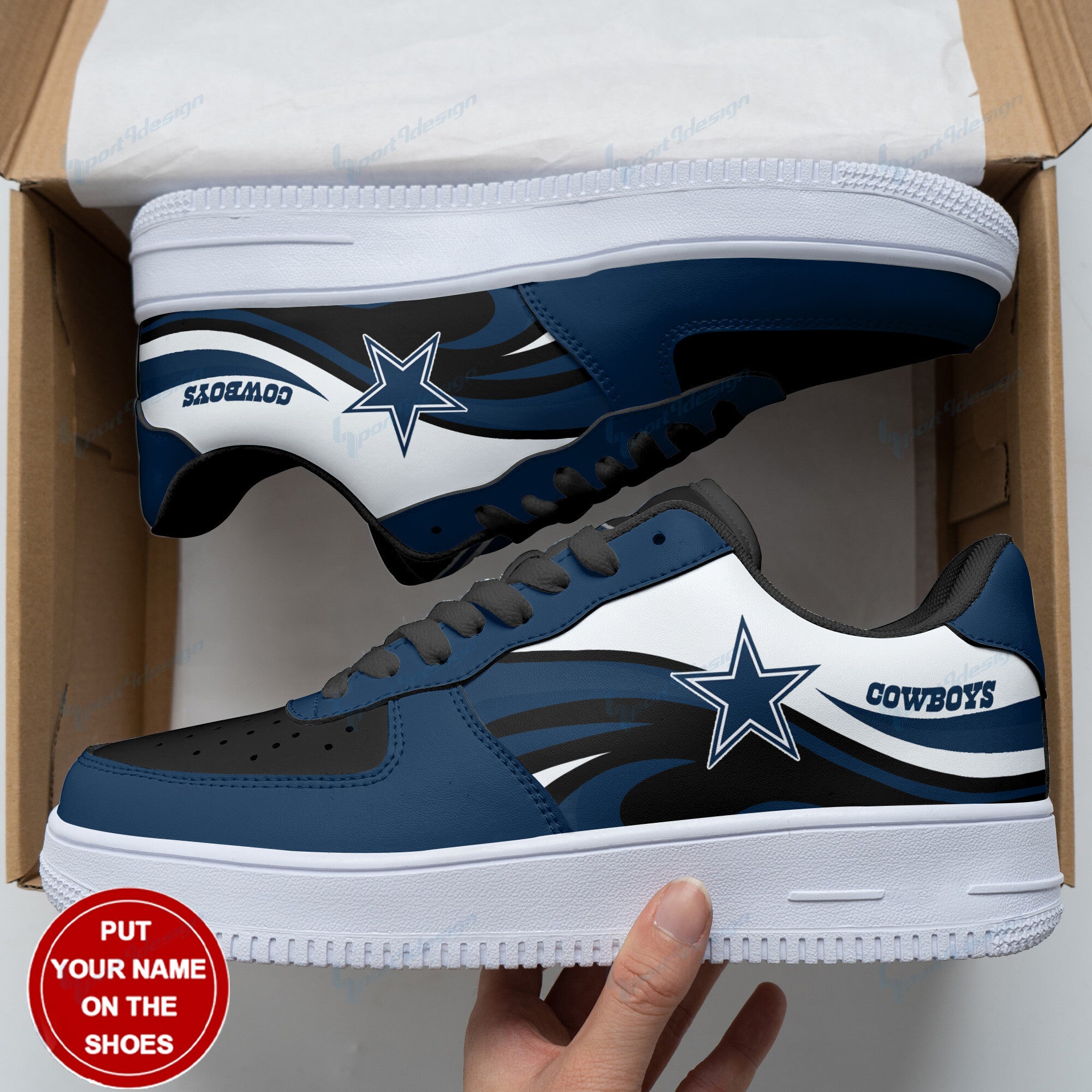 ideafootwear dallas cowboys nfl air low top sneakers shoes for men and women 6810 5trhd