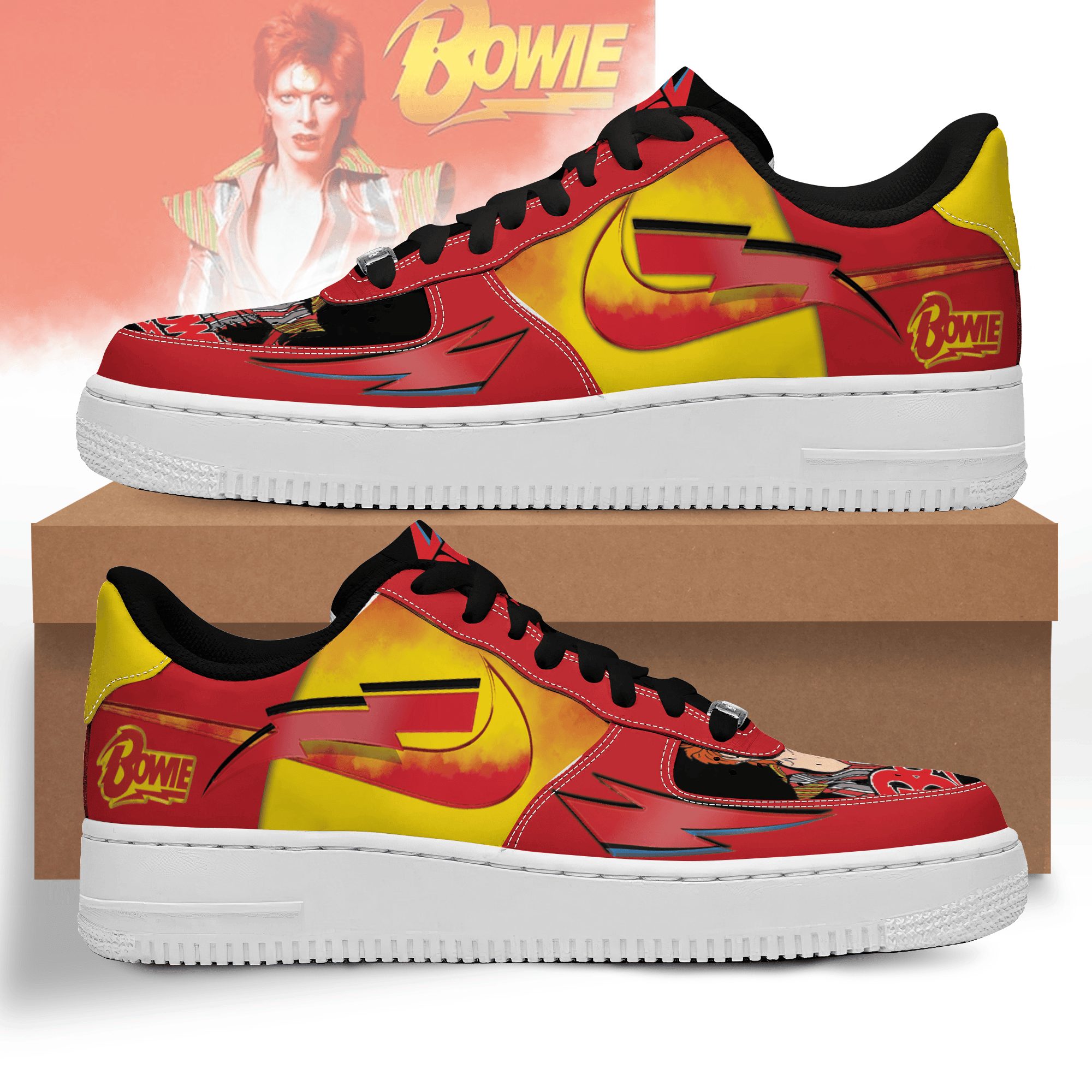 ideafootwear david bowie air low top sneakers shoes for men and women 8098 zx0j4