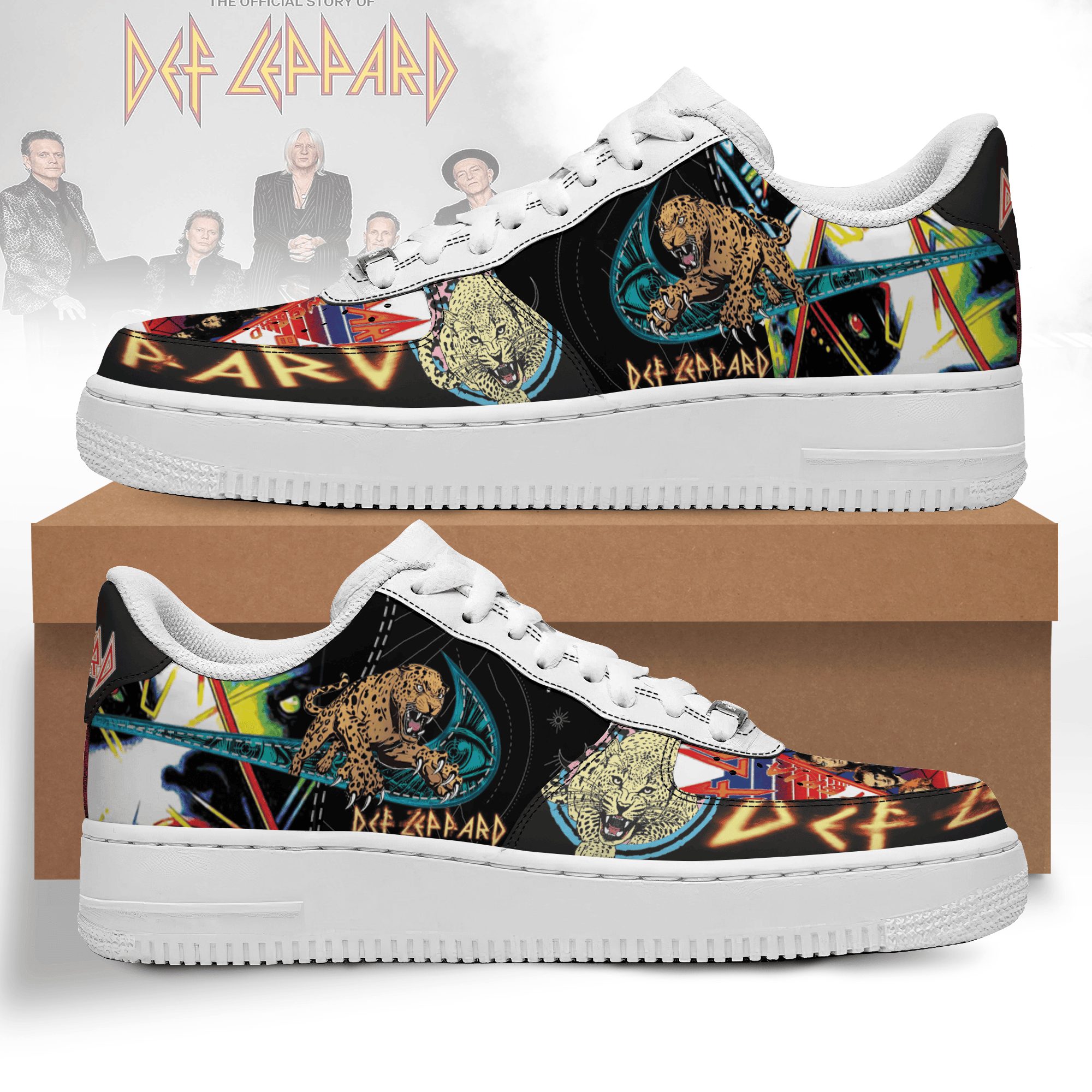 ideafootwear def leppard air low top sneakers shoes for men and women 6468 admnq