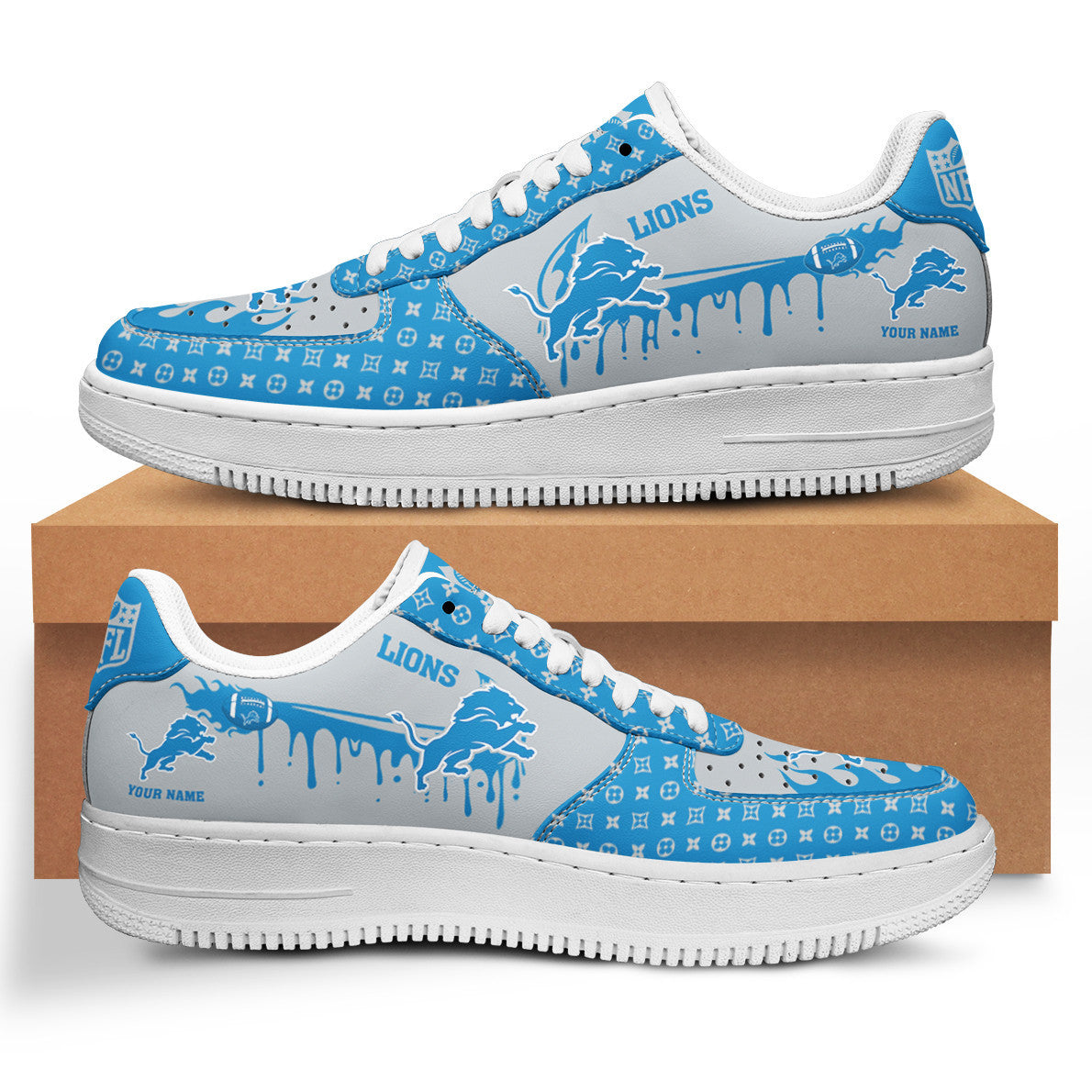 ideafootwear detroit lions nfl air low top sneakers shoes for men and women 9561 jggje