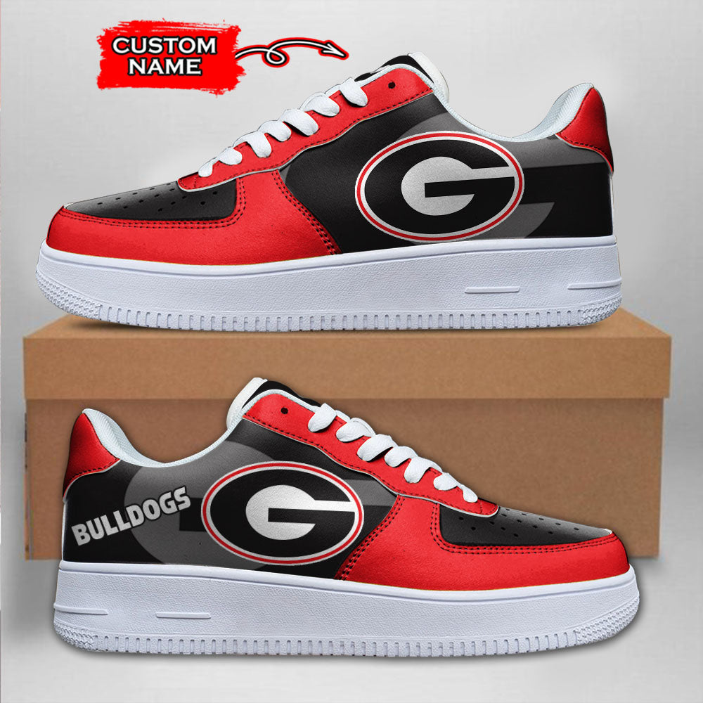 ideafootwear georgia bulldogs ncaa air low top sneakers shoes for men and women 8685 tuqaa