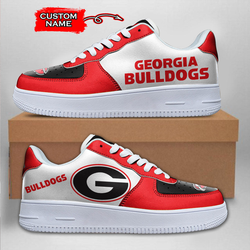 ideafootwear georgia bulldogs ncaa air low top sneakers shoes for men and women 8693 duxjl