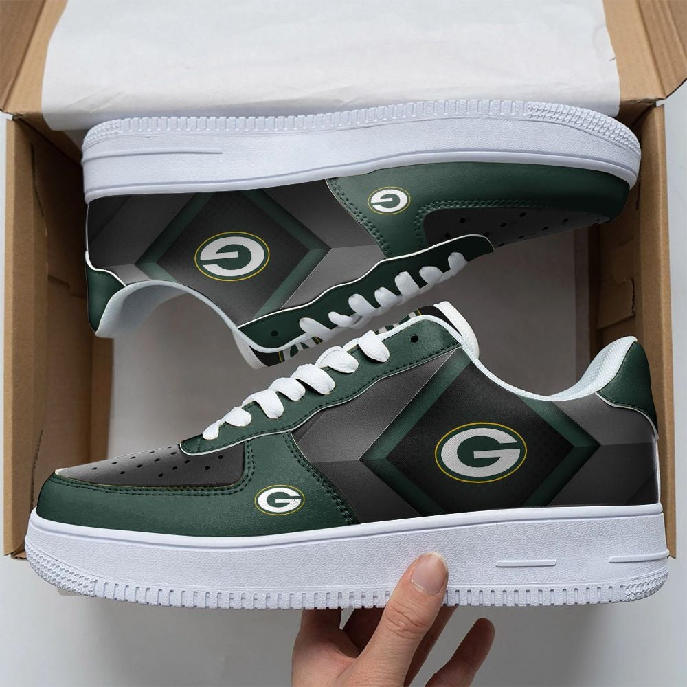 ideafootwear green bay packers nfl air low top sneakers shoes for men and women 4093 jeljg