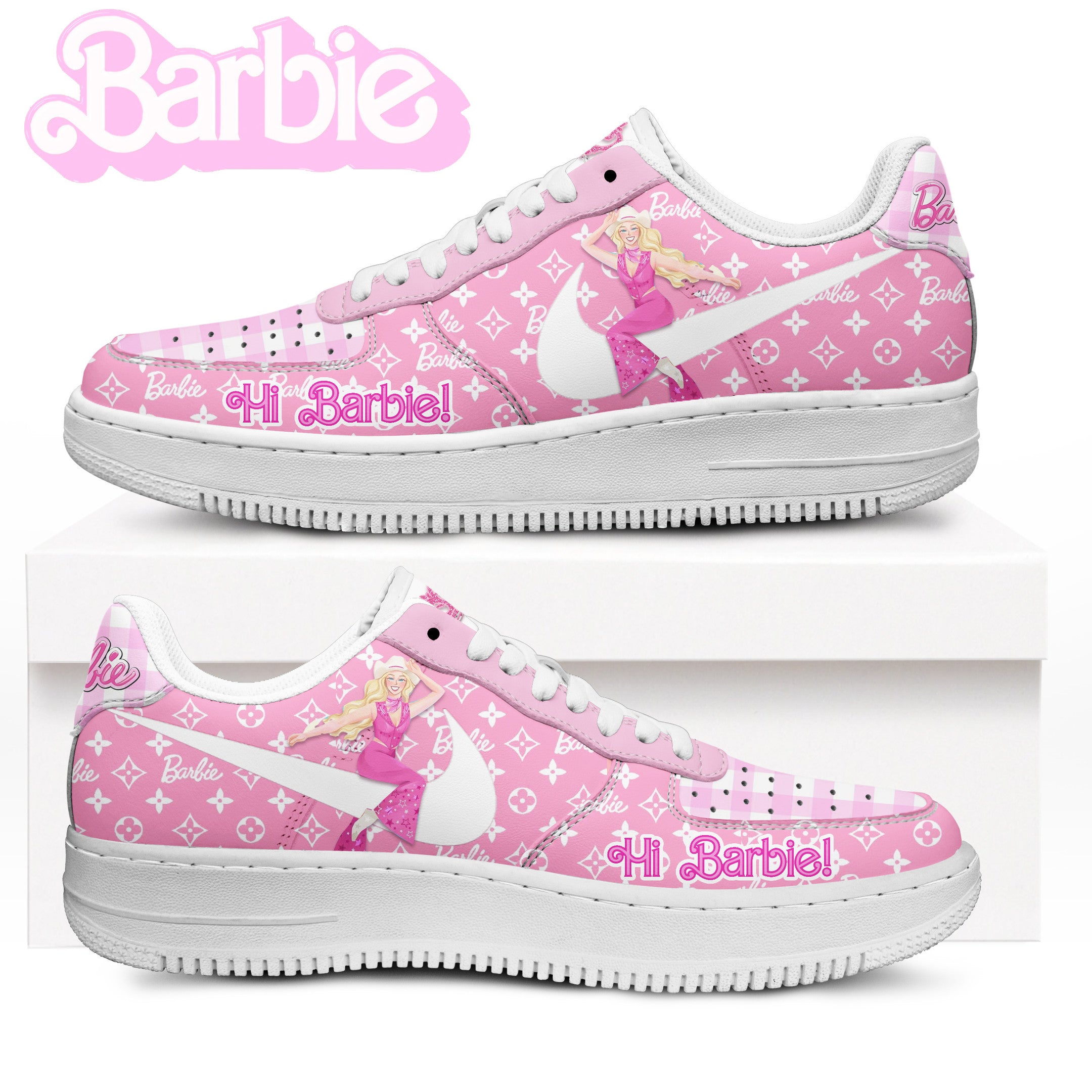 ideafootwear hi barbie air low top sneakers shoes for men and women 3686 tpmpy