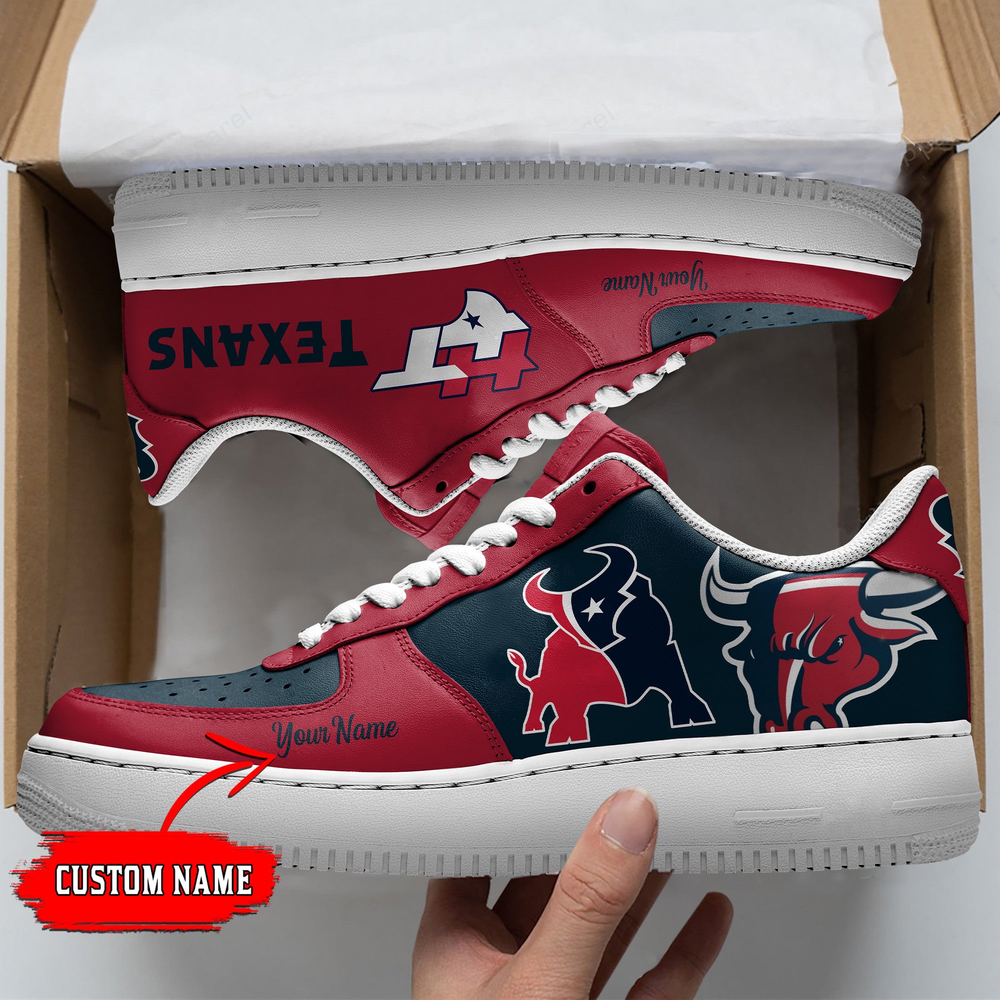 ideafootwear houston texans nfl air low top sneakers shoes for men and women 8263 yjdjp