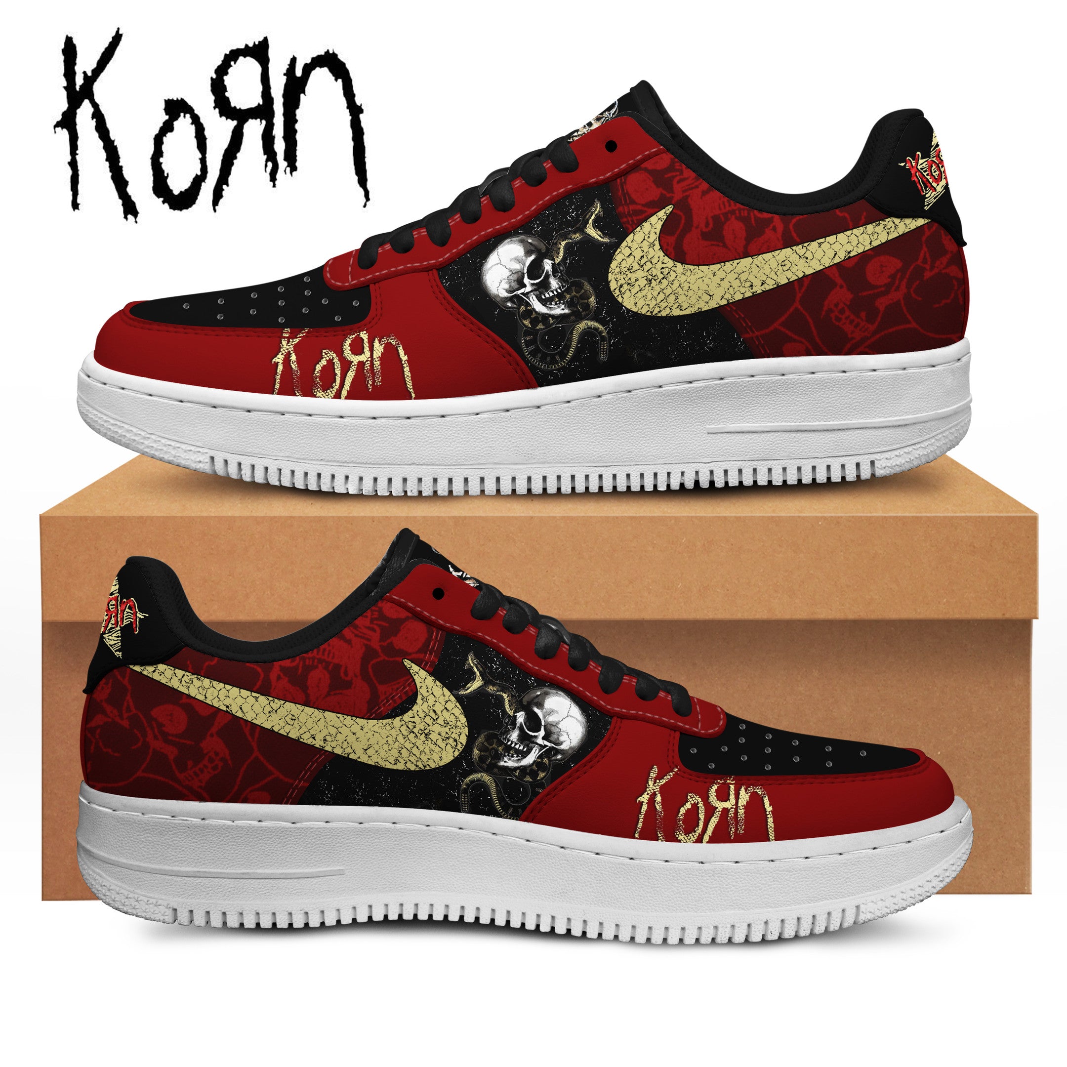 ideafootwear korn air low top sneakers shoes for men and women 2066 quc7v