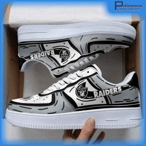 ideafootwear las vegas raiders nfl air low top sneakers shoes for men and women 2384 jq643