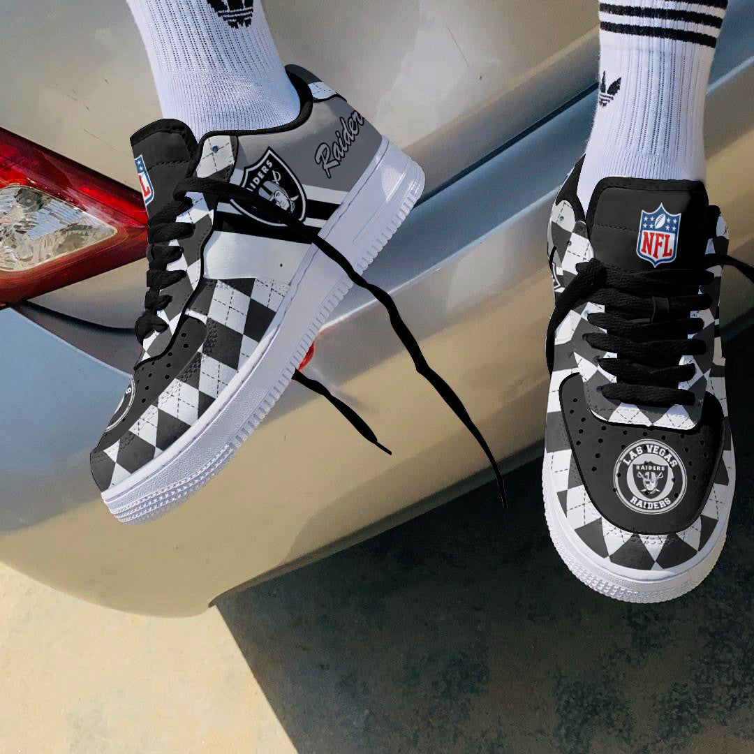 ideafootwear las vegas raiders nfl air low top sneakers shoes for men and women 4528 dphnx