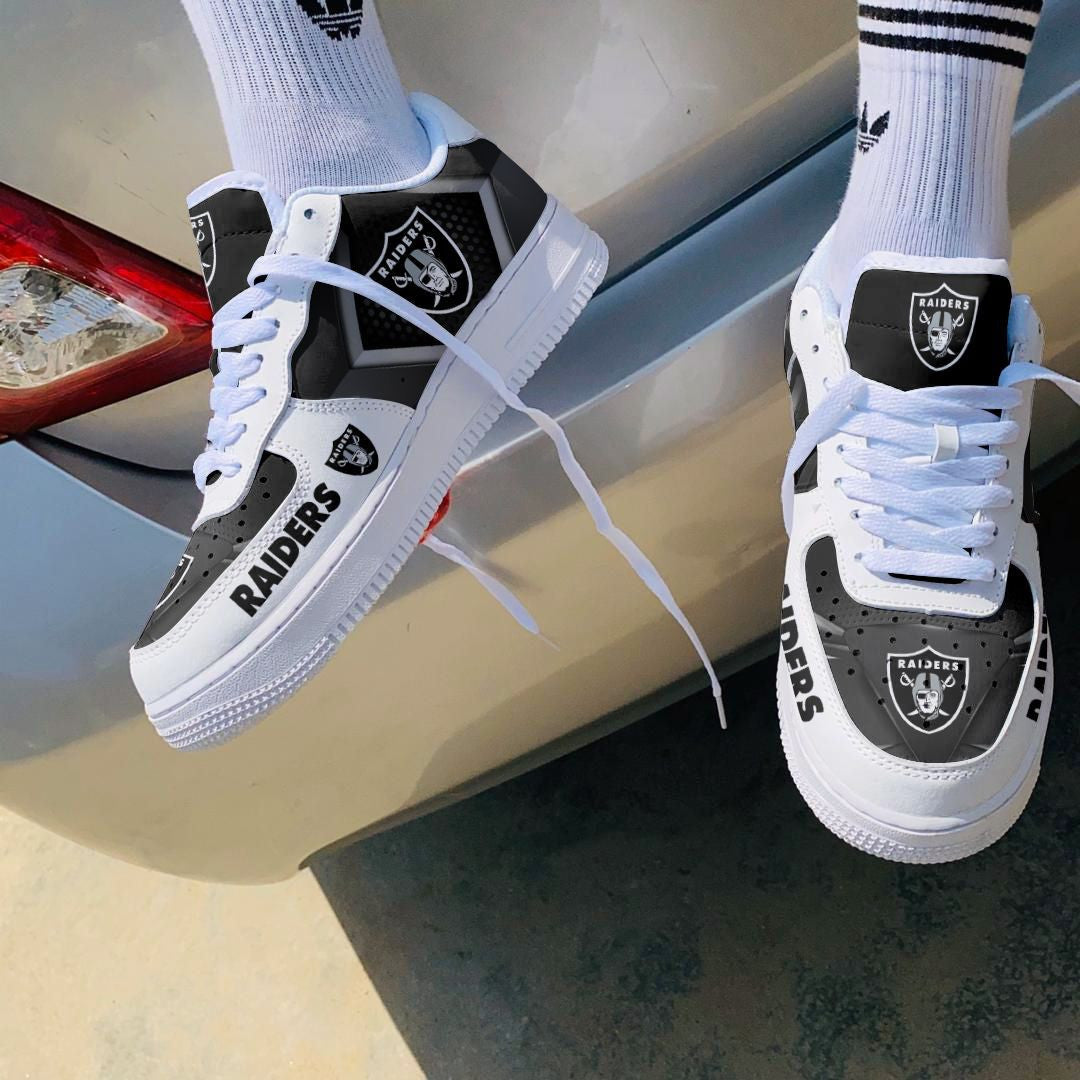 ideafootwear las vegas raiders nfl air low top sneakers shoes for men and women 7930 ebm8r