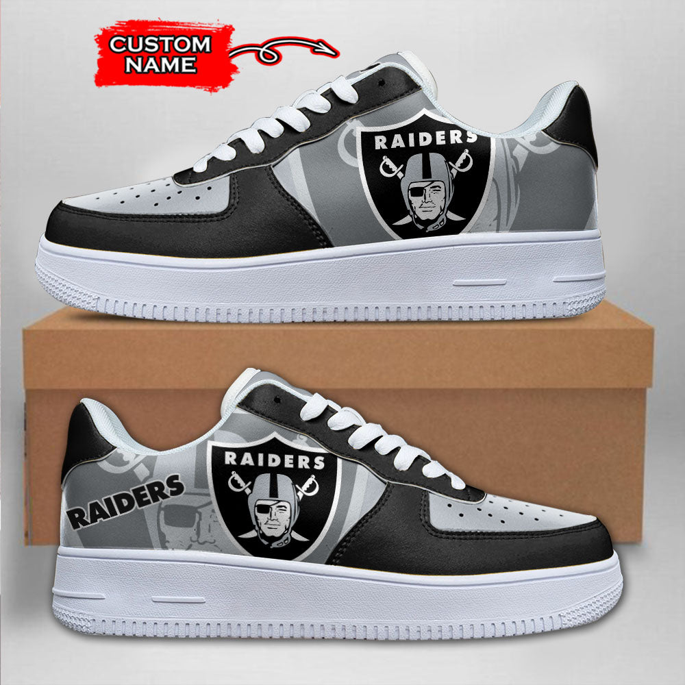 ideafootwear las vegas raiders nfl air low top sneakers shoes for men and women 7974 kieea