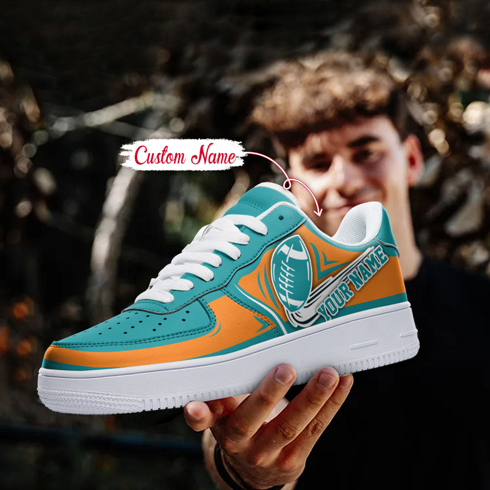 ideafootwear miami dolphins nfl air low top sneakers shoes for men and women 1749 a8sbs