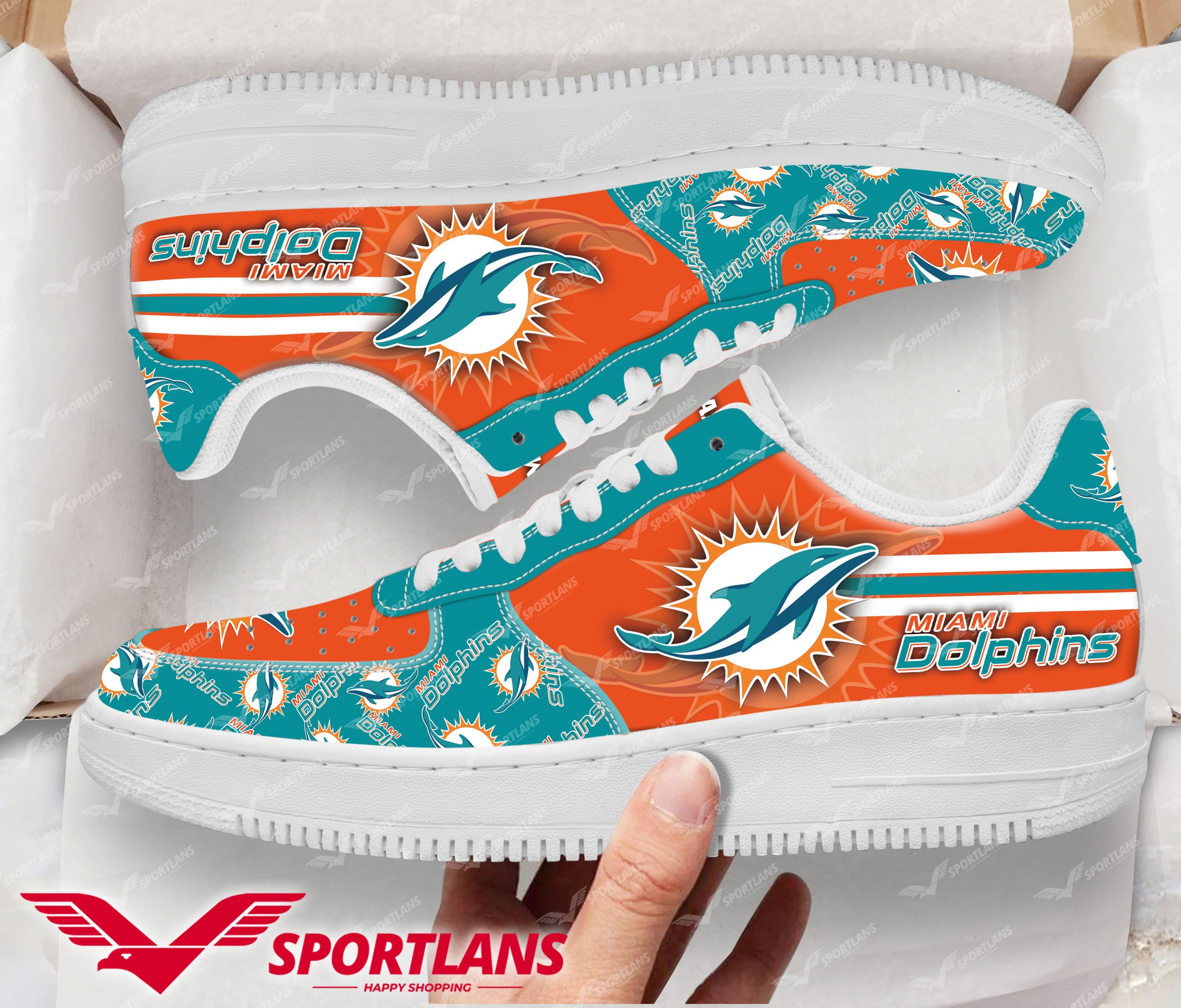 ideafootwear miami dolphins nfl air low top sneakers shoes for men and women 3273 oud8x