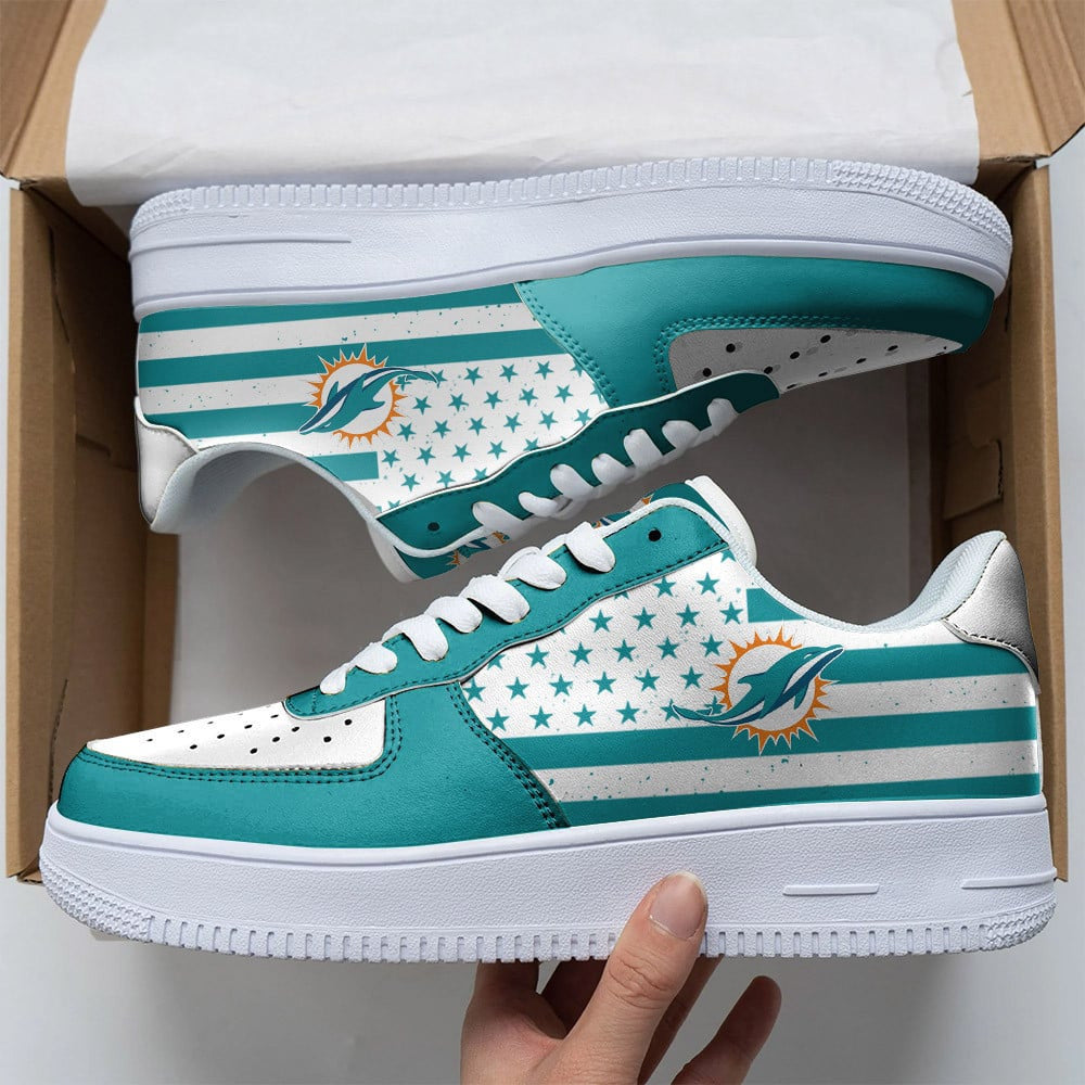 ideafootwear miami dolphins nfl air low top sneakers shoes for men and women 7626 xmbsi