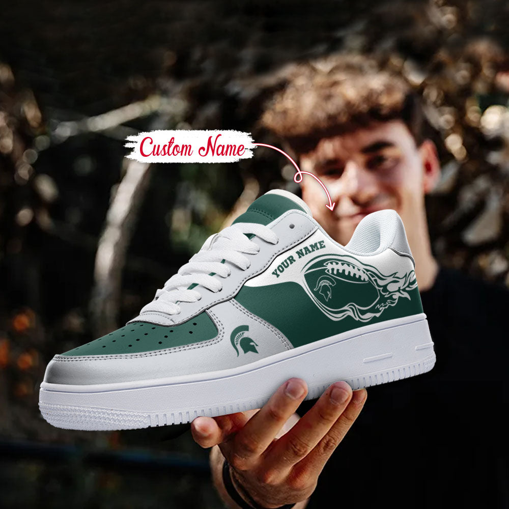 ideafootwear michigan state spartans ncaa air low top sneakers shoes for men and women 8233 qrlmj