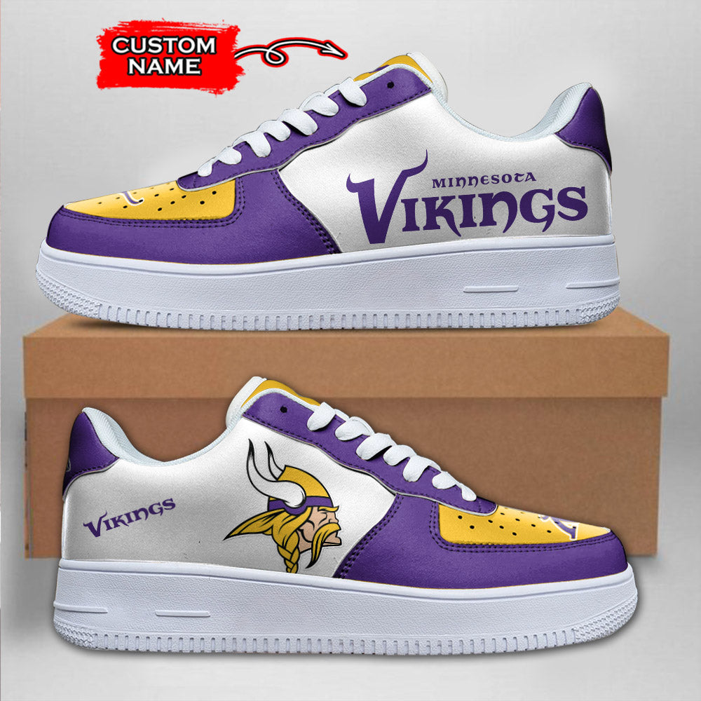 ideafootwear minnesota vikings nfl air low top sneakers shoes for men and women 4322 5i3at