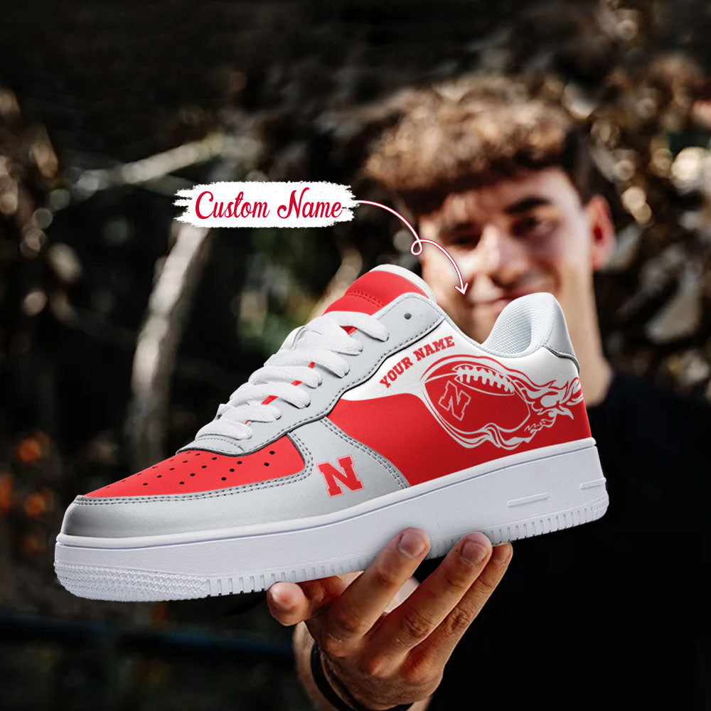 ideafootwear nebraska cornhuskers ncaa air low top sneakers shoes for men and women 7238 oxdbd