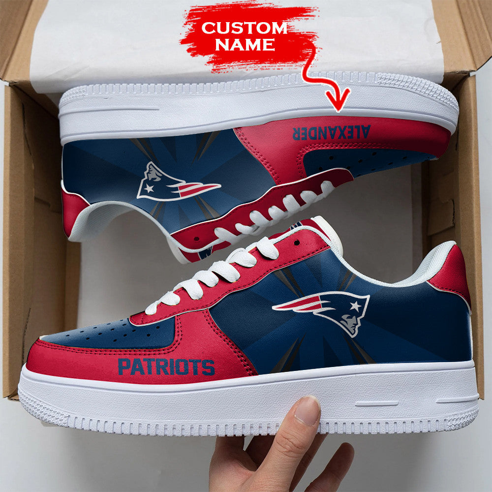 ideafootwear new england patriots nfl air low top sneakers shoes for men and women 3117 p7hmt