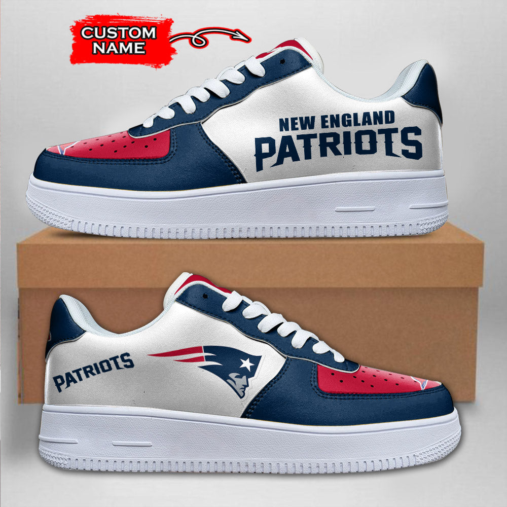 ideafootwear new england patriots nfl air low top sneakers shoes for men and women 9223 7gvbt