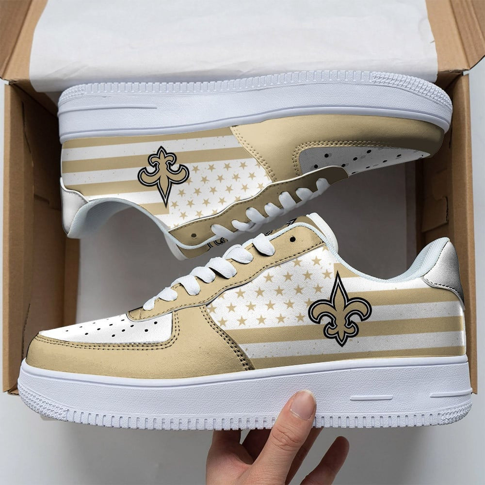 ideafootwear new orleans saints nfl air low top sneakers shoes for men and women 2686 z60bi