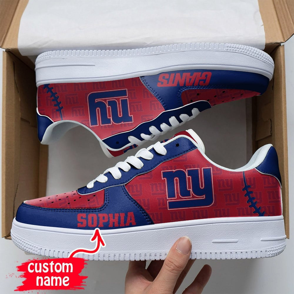 ideafootwear new york giants nfl air low top sneakers shoes for men and women 1119 ctt60