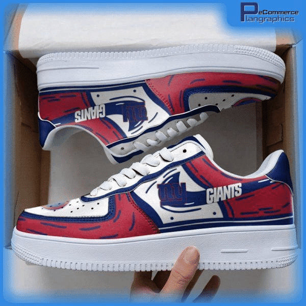 ideafootwear new york giants nfl air low top sneakers shoes for men and women 4355 woewi