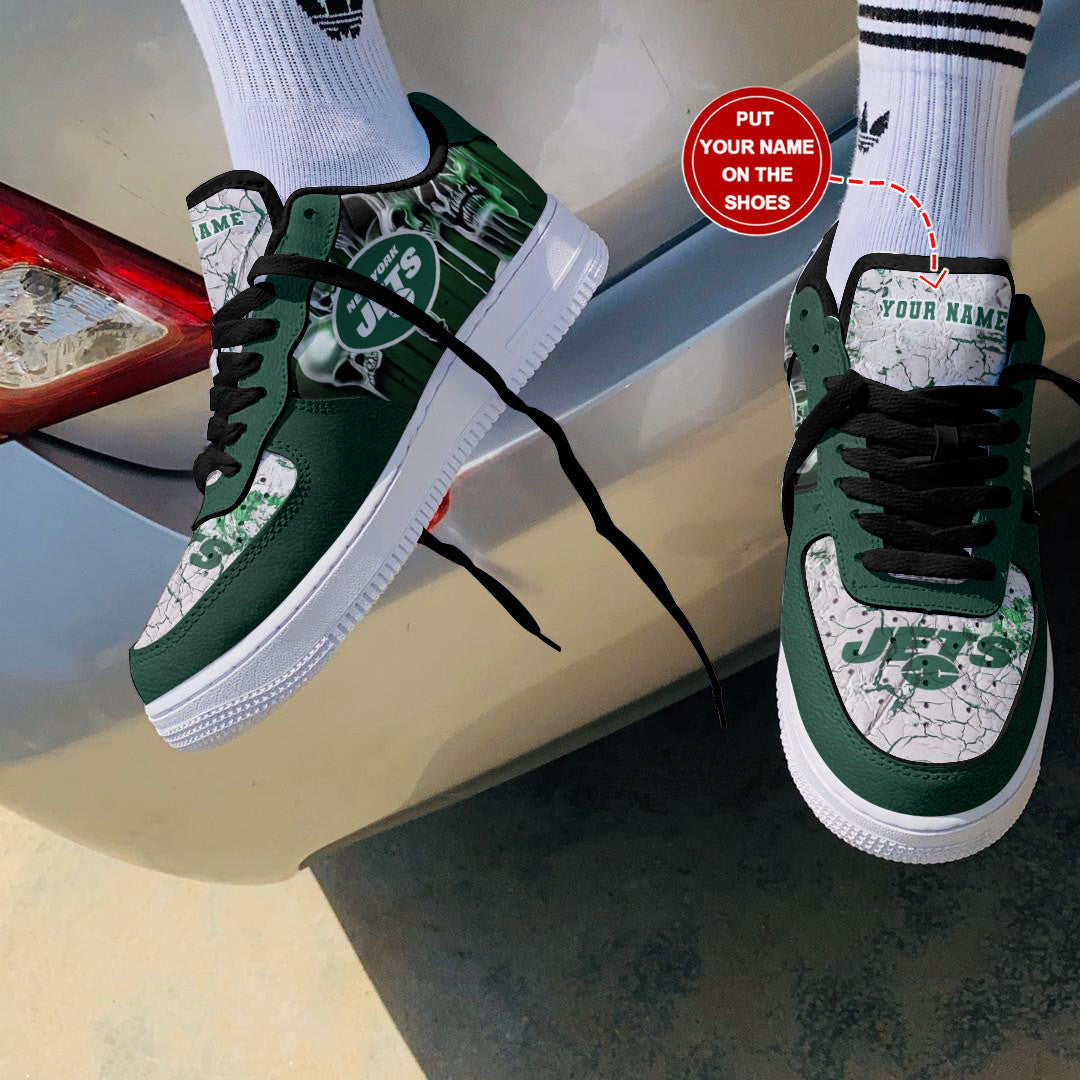 ideafootwear new york jets nfl air low top sneakers shoes for men and women 1221 td6ex