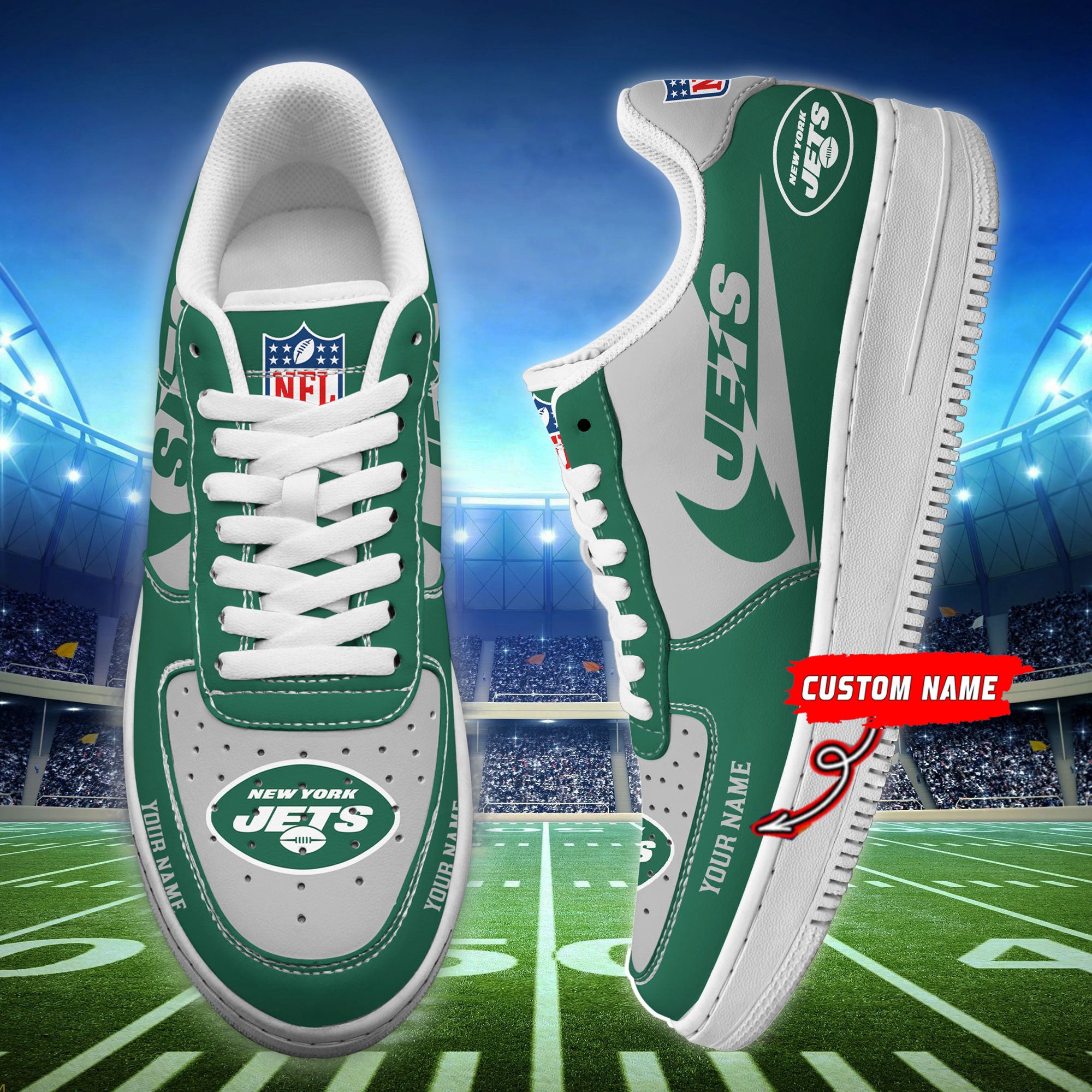 ideafootwear new york jets nfl air low top sneakers shoes for men and women 9595 bj7v8