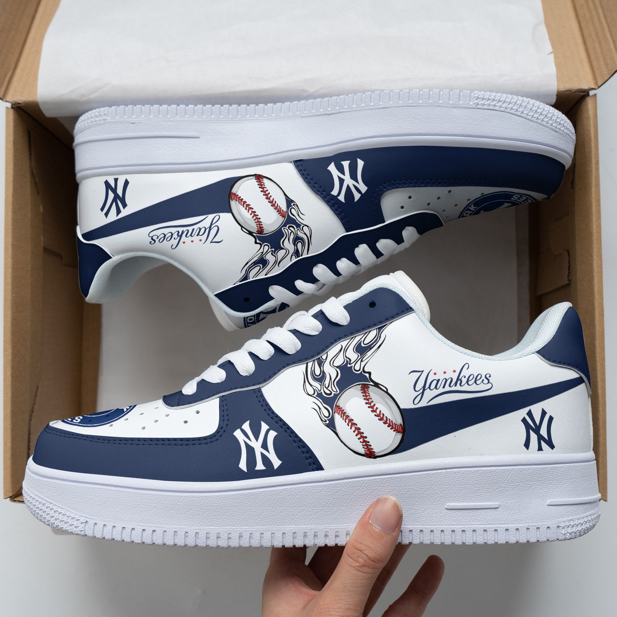 ideafootwear new york yankees nfl air low top sneakers shoes for men and women 2855 fwo1n