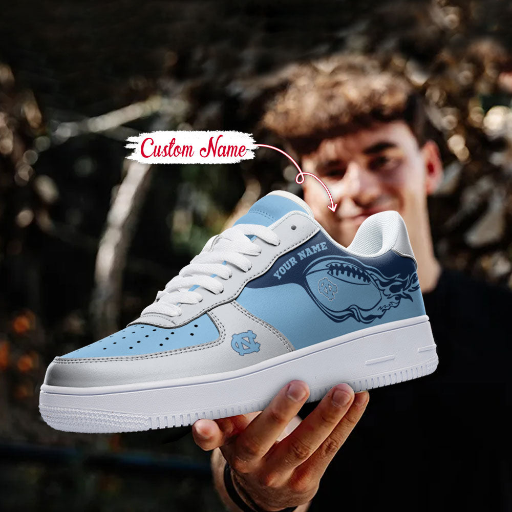 ideafootwear north carolina tar heels ncaa air low top sneakers shoes for men and women 5998 uofhp