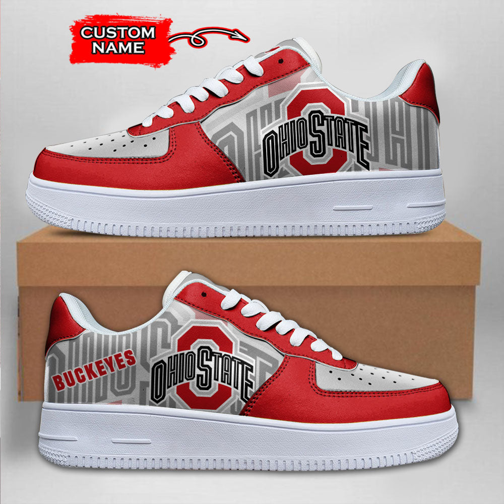 ideafootwear ohio state buckeyes ncaa air low top sneakers shoes for men and women 4281 ji05a