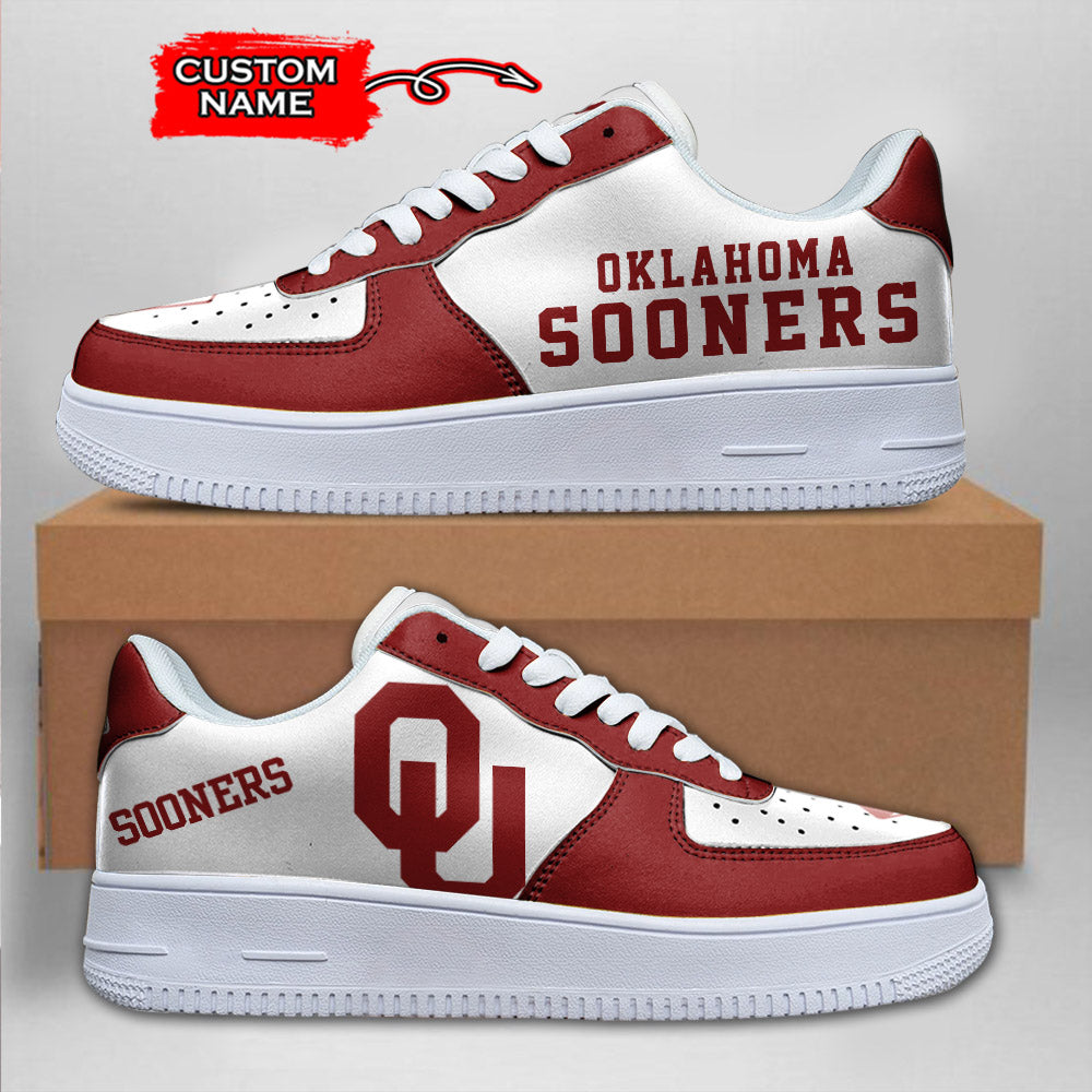 ideafootwear oklahoma sooners ncaa air low top sneakers shoes for men and women 8600 611or