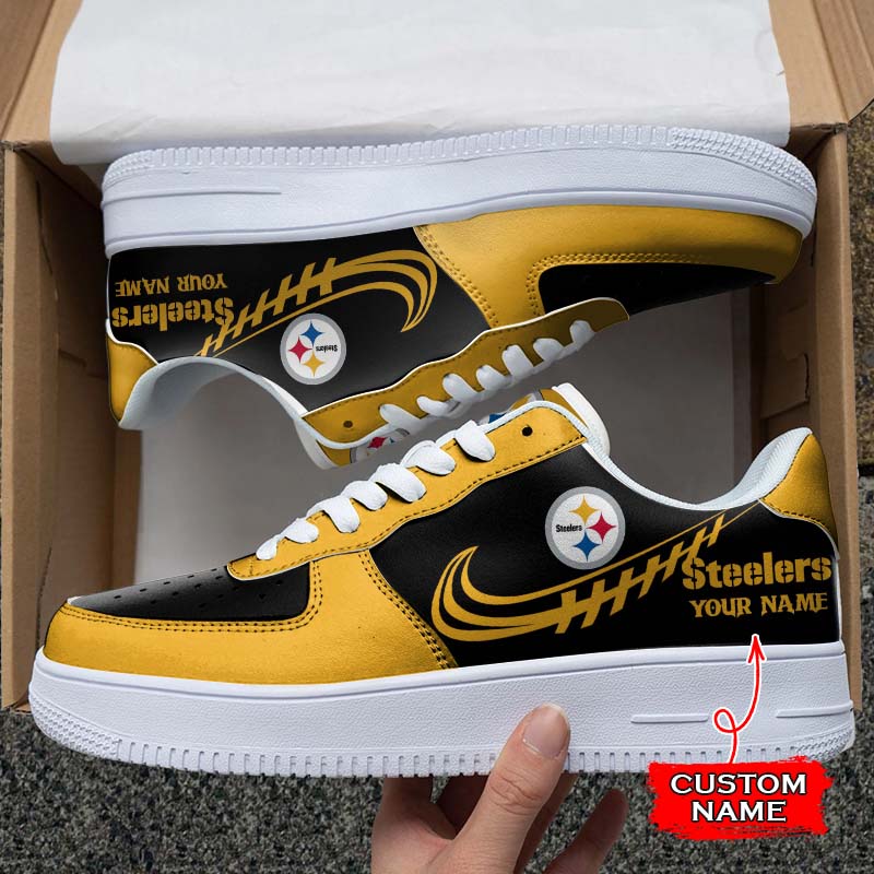 ideafootwear pittsburgh steelers nfl air low top sneakers shoes for men and women 1183 o38yt