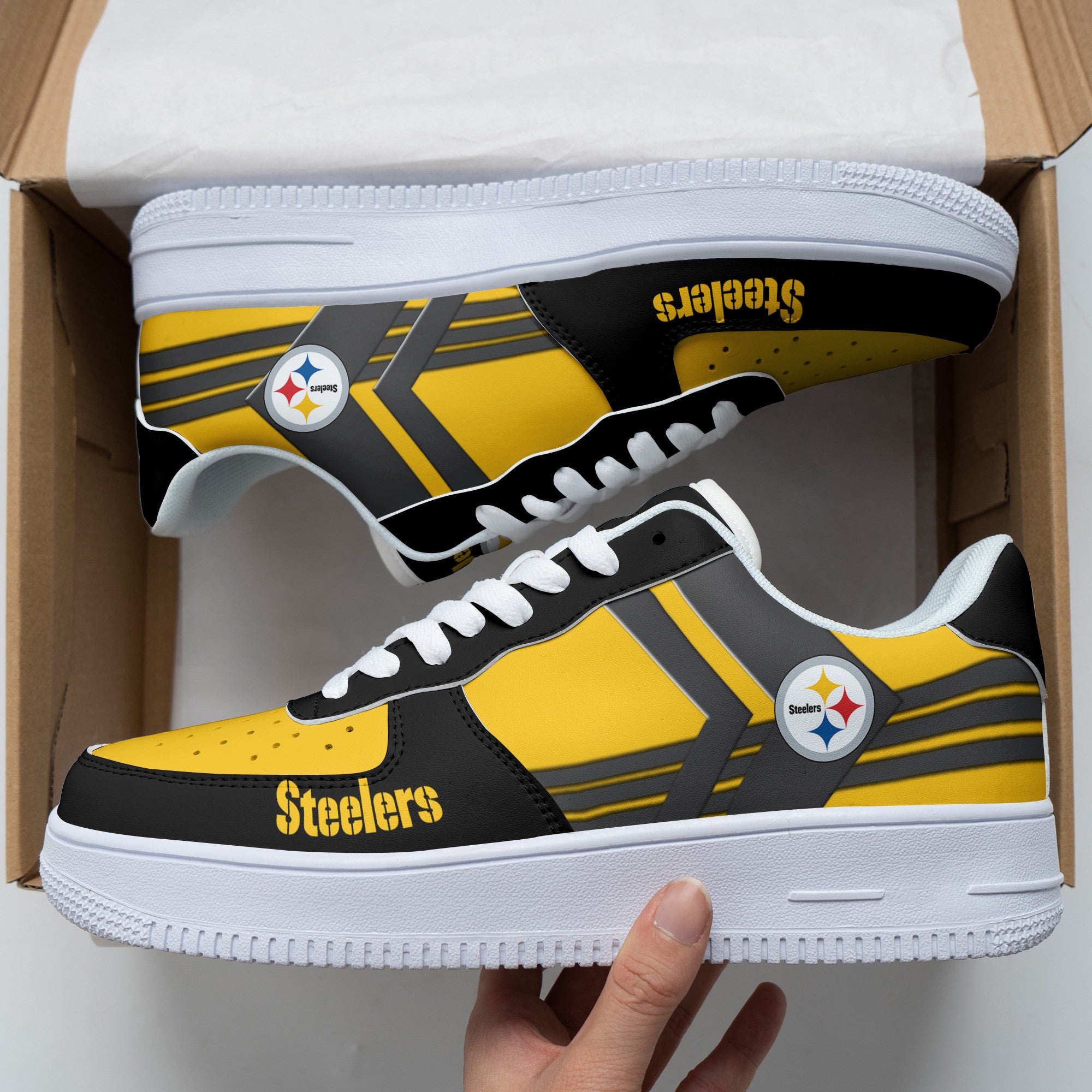 ideafootwear pittsburgh steelers nfl air low top sneakers shoes for men and women 2174 igxt6