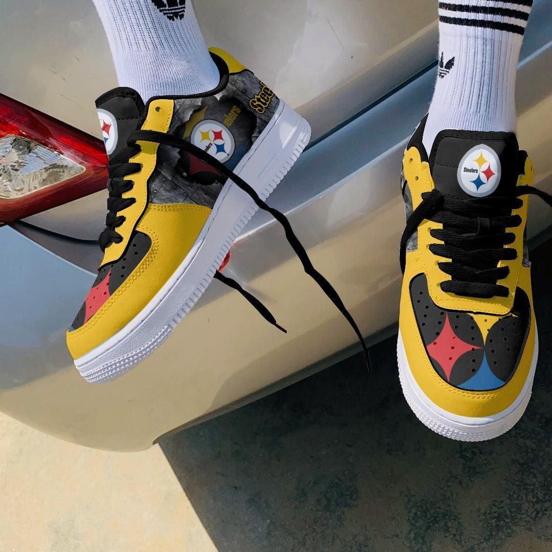 ideafootwear pittsburgh steelers nfl air low top sneakers shoes for men and women 2305 qjspr